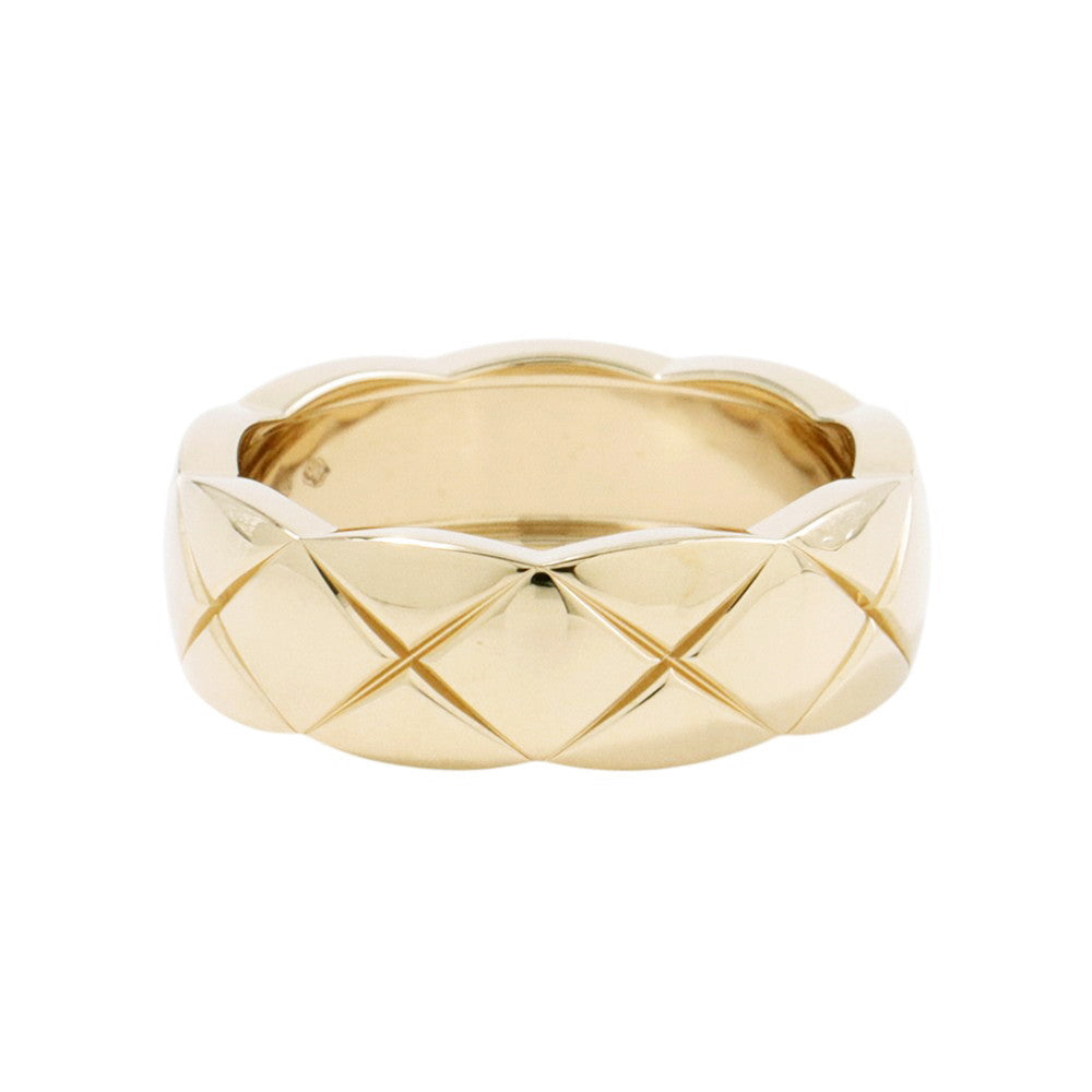 CHANEL Coco Crash Ring Size Medium/54/#14J10571 18K Yellow Gold