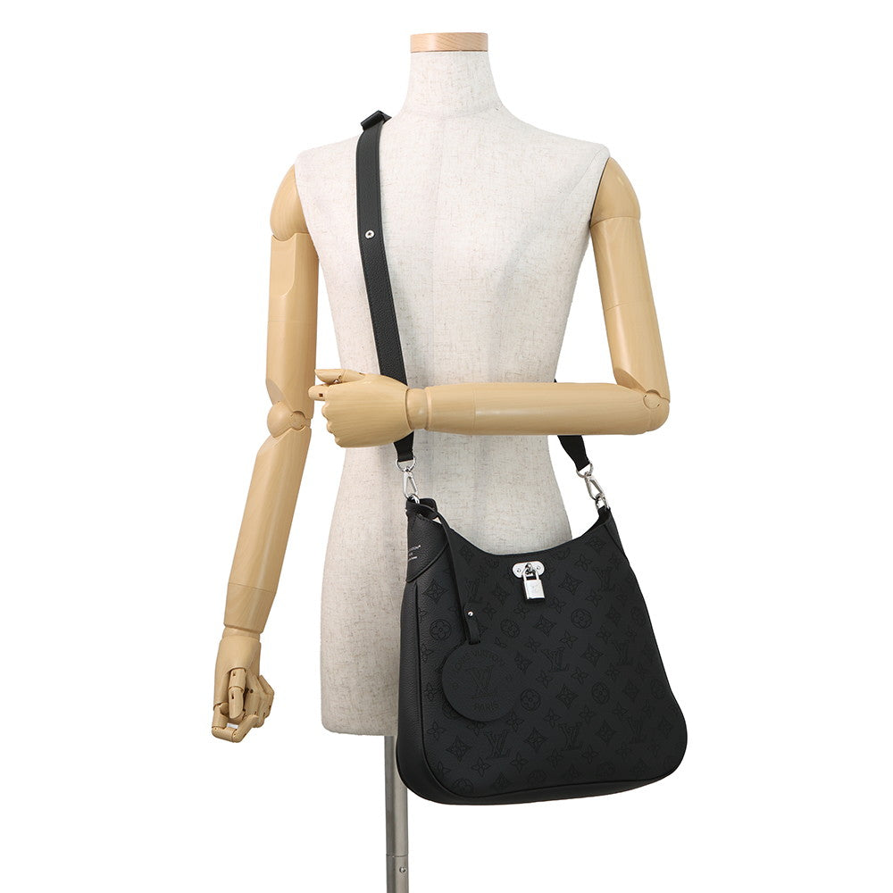 LOUIS VUITTON All Around NoirM14618 Monogram Mahina Size MM