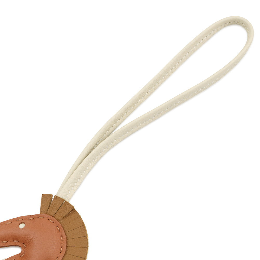 HERMES Ipo (seahorse) Gold/Craie/Kraft Lambskin