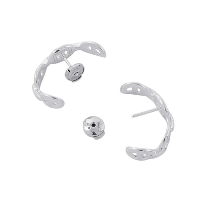 HERMES Chaine d'Ancre Earrings Size TPM SV925