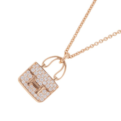 HERMES Amulette Constance PendantH121312B 00 18K Pink Gold