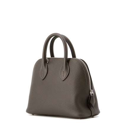 HERMES Bolide 1923 Vert Bronze Evercolor Size Mini