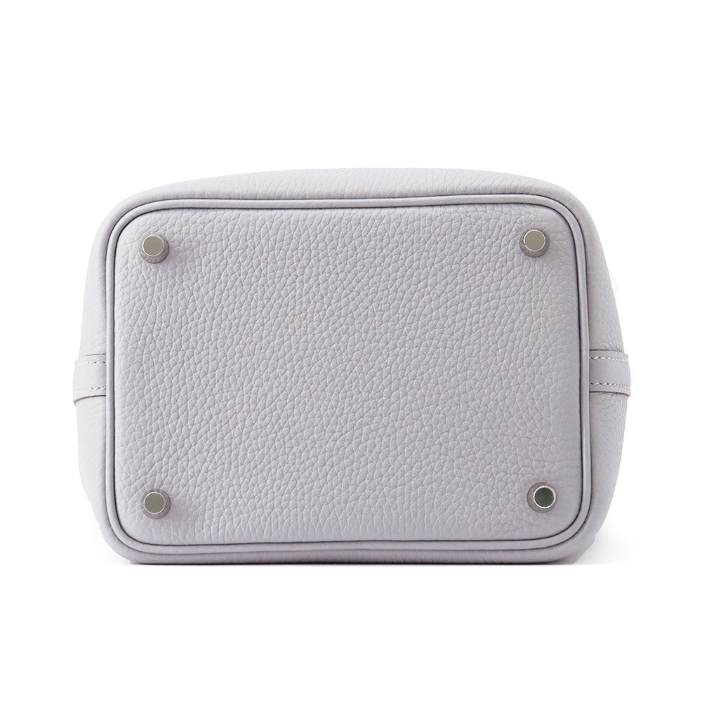 HERMES Picotin Lock Green Pantan Taurillon Clemence Size PM