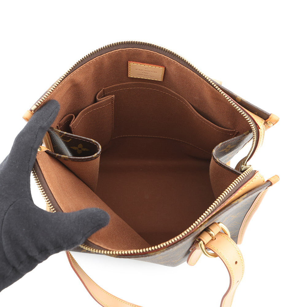LOUIS VUITTON Popincourt Haut BrownM40007 Monogram