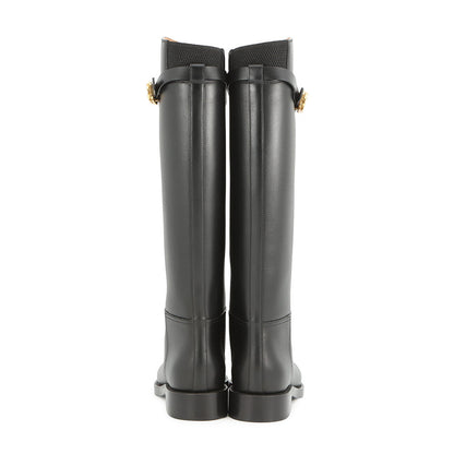 Dior EMPREINTE Empreinte Long Boots BlackKCI828VEA_S900 Calf Leather Size 37