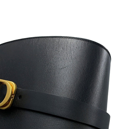 Dior EMPREINTE Empreinte Long Boots BlackKCI828VEA_S900 Calf Leather Size 37
