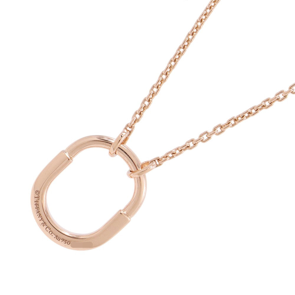 TIFFANY&Co. Padlock Pendant Size Small74365817 18K Pink Gold