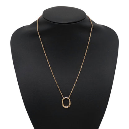 TIFFANY&Co. Padlock Pendant Size Small74365817 18K Pink Gold