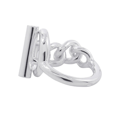 HERMES Croisette Ring Size MM/52/#12 SV925