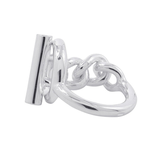 HERMES Croisette Ring Size MM/52/#12 SV925