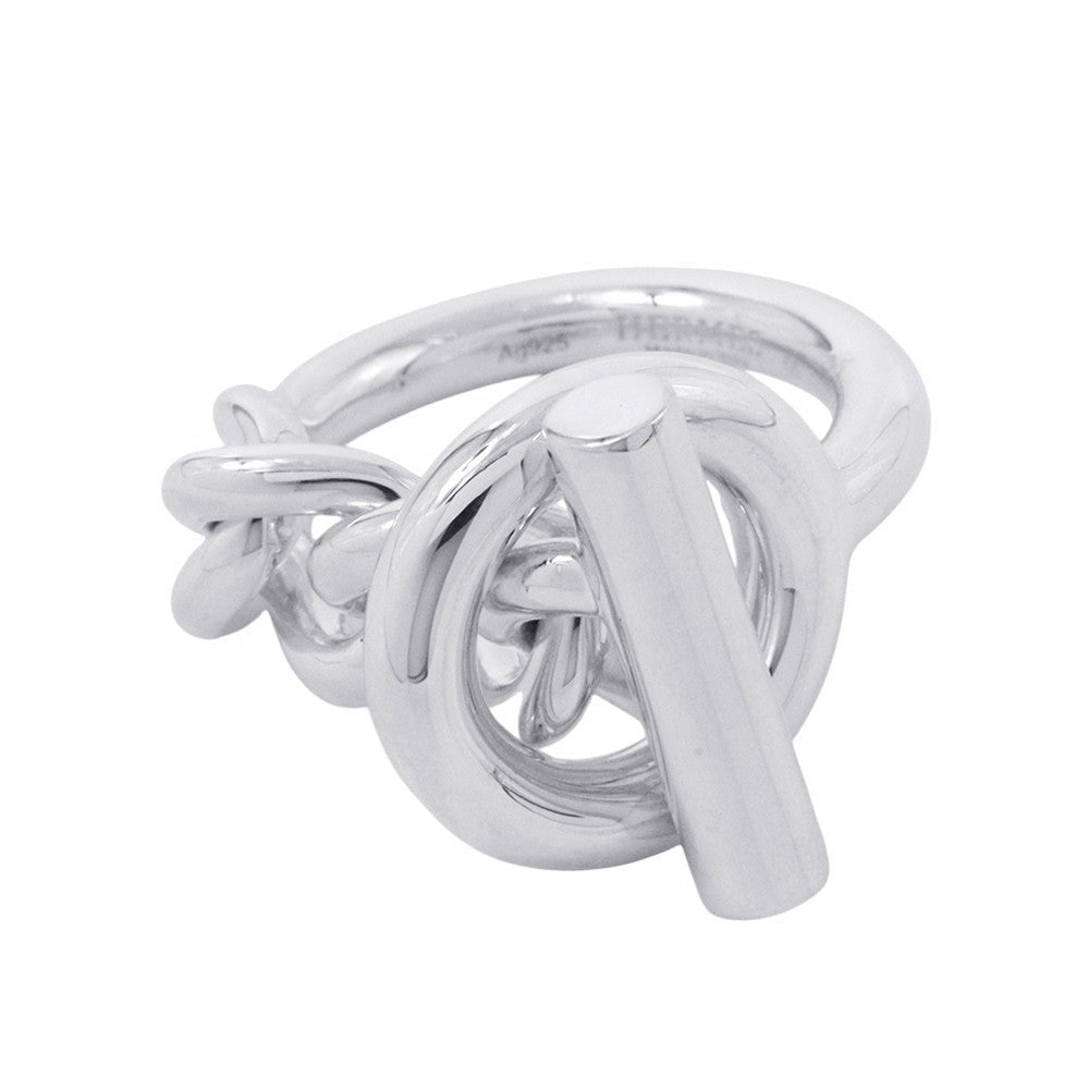 HERMES Croisette Ring Size MM/55/#15 SV925