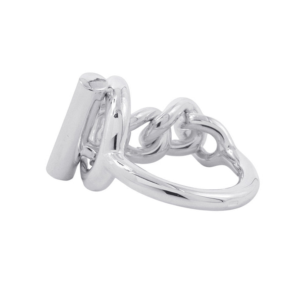 HERMES Croisette Ring Size MM/55/#15 SV925