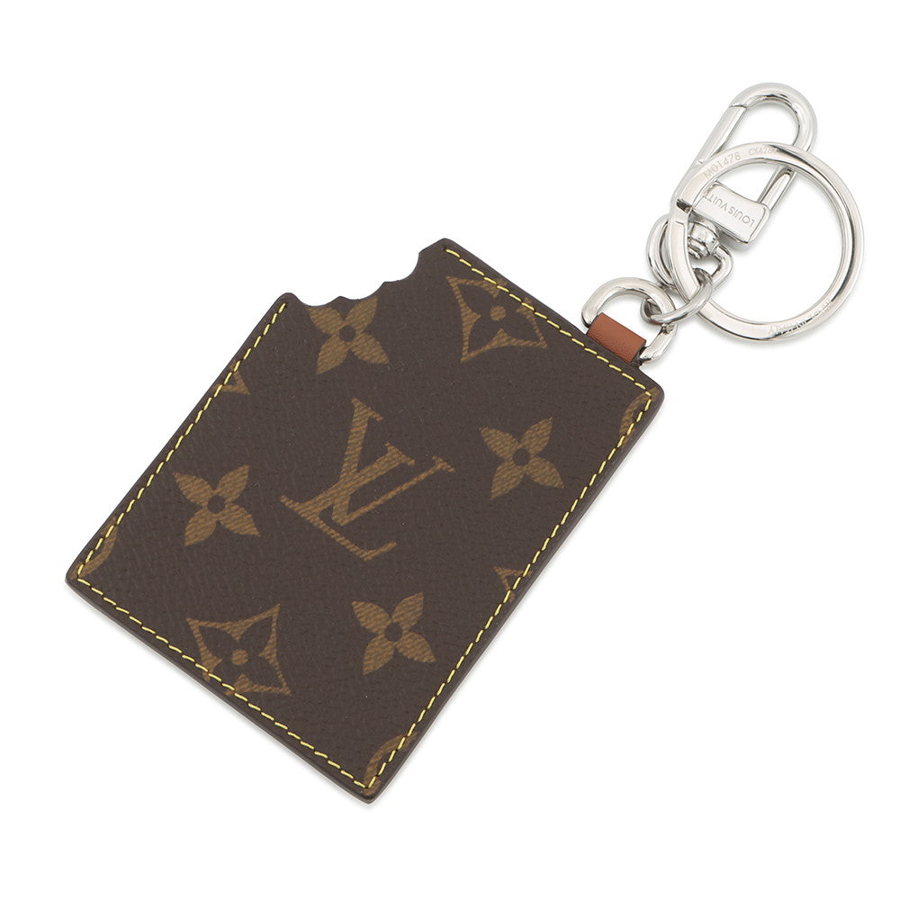 LOUIS VUITTON Bag Charm・LV Chocolate Bar BrownM01478 Monogram Leather