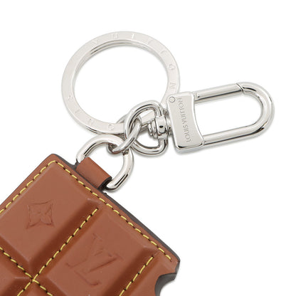 LOUIS VUITTON Bag Charm・LV Chocolate Bar BrownM01478 Monogram Leather