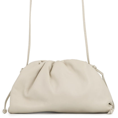Bottega Veneta The Pouch Shoulder Bag Ivory585852 Leather Size Mini