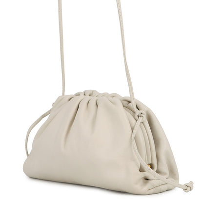 Bottega Veneta The Pouch Shoulder Bag Ivory585852 Leather Size Mini