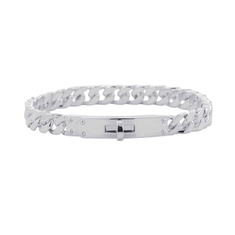 HERMES Kelly Gourmet Bracelet Size TPM/ST SV925