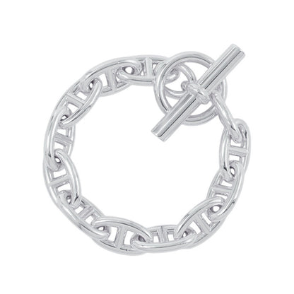 HERMES Chaine d'Ancre Bracelet 12 frames Size GM SV925