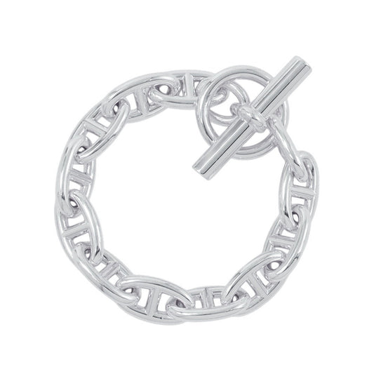HERMES Chaine d'Ancre Bracelet 12 frames Size GM SV925