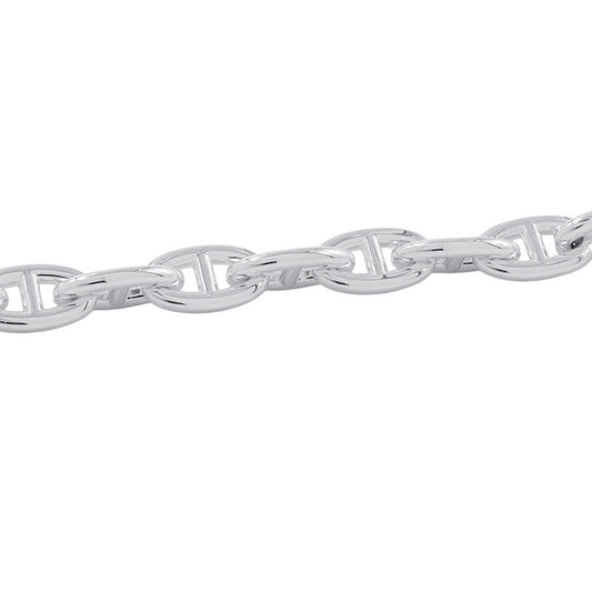 HERMES Chaine d'Ancre Bracelet 11 frames Size GM SV925