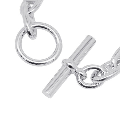 HERMES Chaine d'Ancre Bracelet 11 frames Size GM SV925