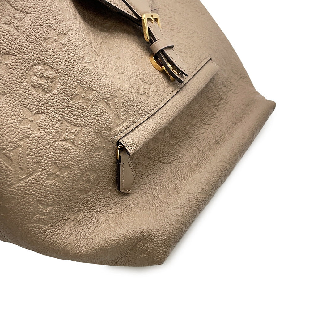 LOUIS VUITTON Montsouris TourterelleM45410 Monogram Empreinte Leather Size PM