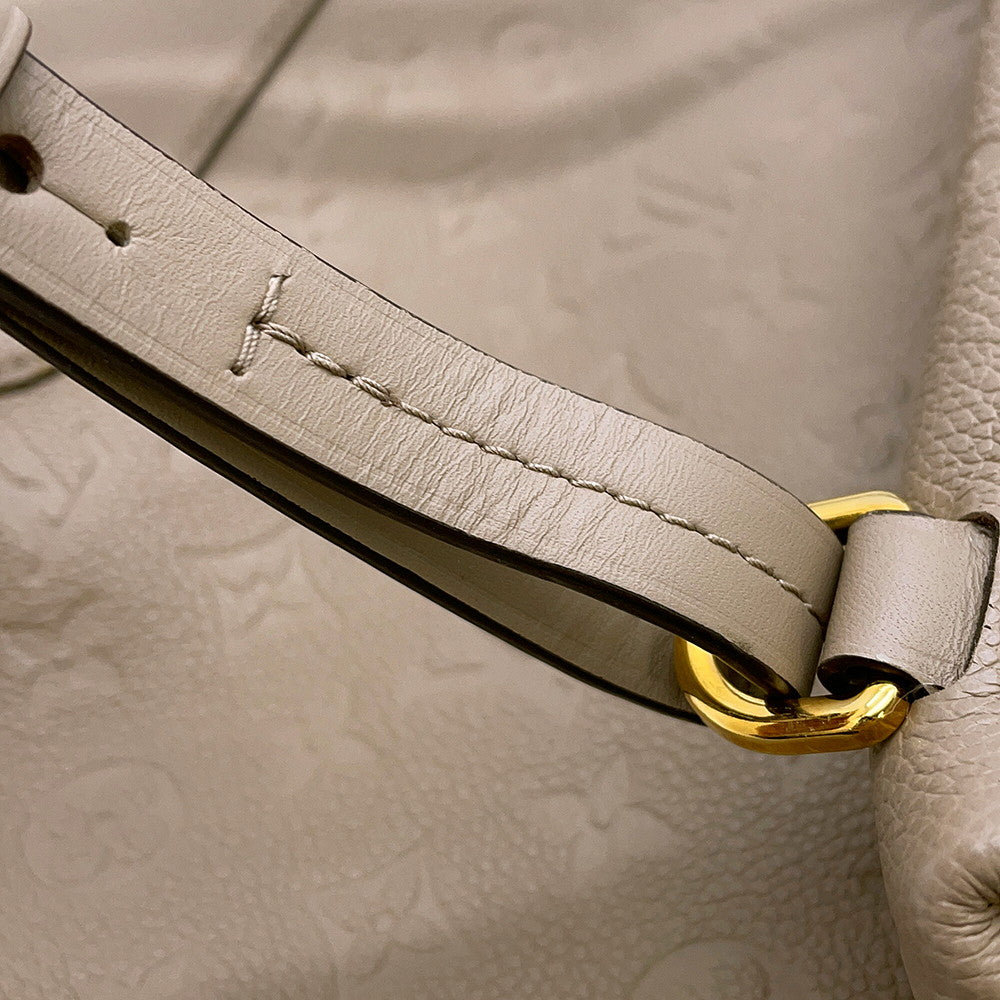 LOUIS VUITTON Montsouris TourterelleM45410 Monogram Empreinte Leather Size PM