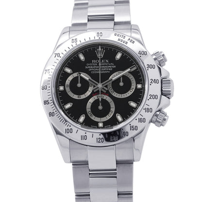 ROLEX Cosmograph Daytona W40mm Stainless Steel Black Dial116520