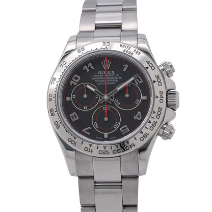 ROLEX Cosmograph Daytona W40mm 18K White Gold Black Dial116509