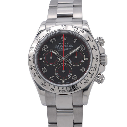 ROLEX Cosmograph Daytona W40mm 18K White Gold Black Dial116509