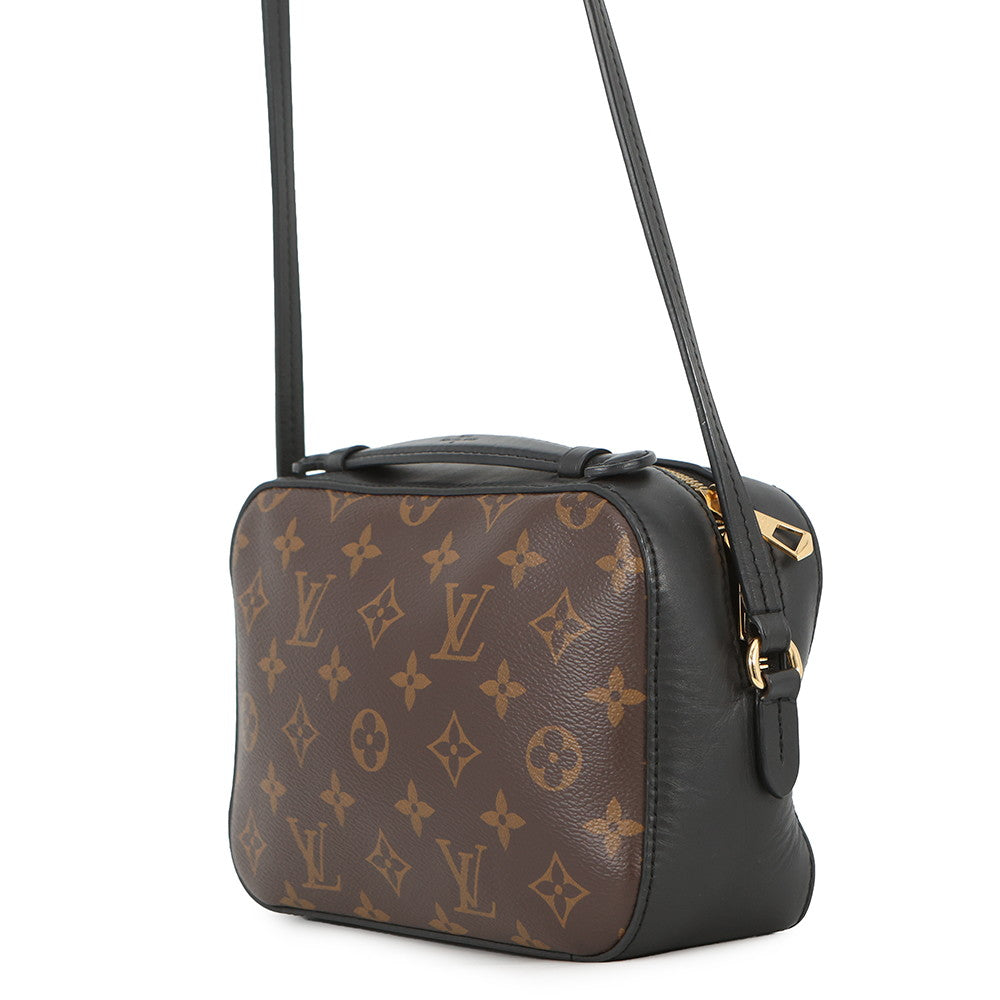 LOUIS VUITTON Saintonge NoirM43555 Monogram Calf Leather