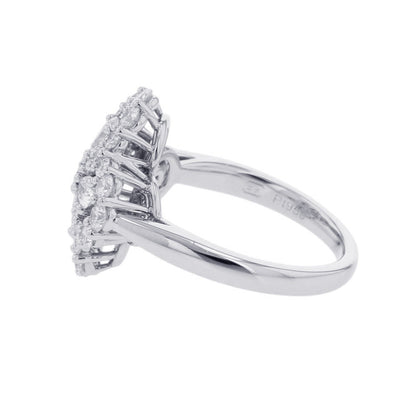 HARRY WINSTON Mini Loop, Full Motif, Ring Size Approximately 8thFRDPRP1ML4C Pt950