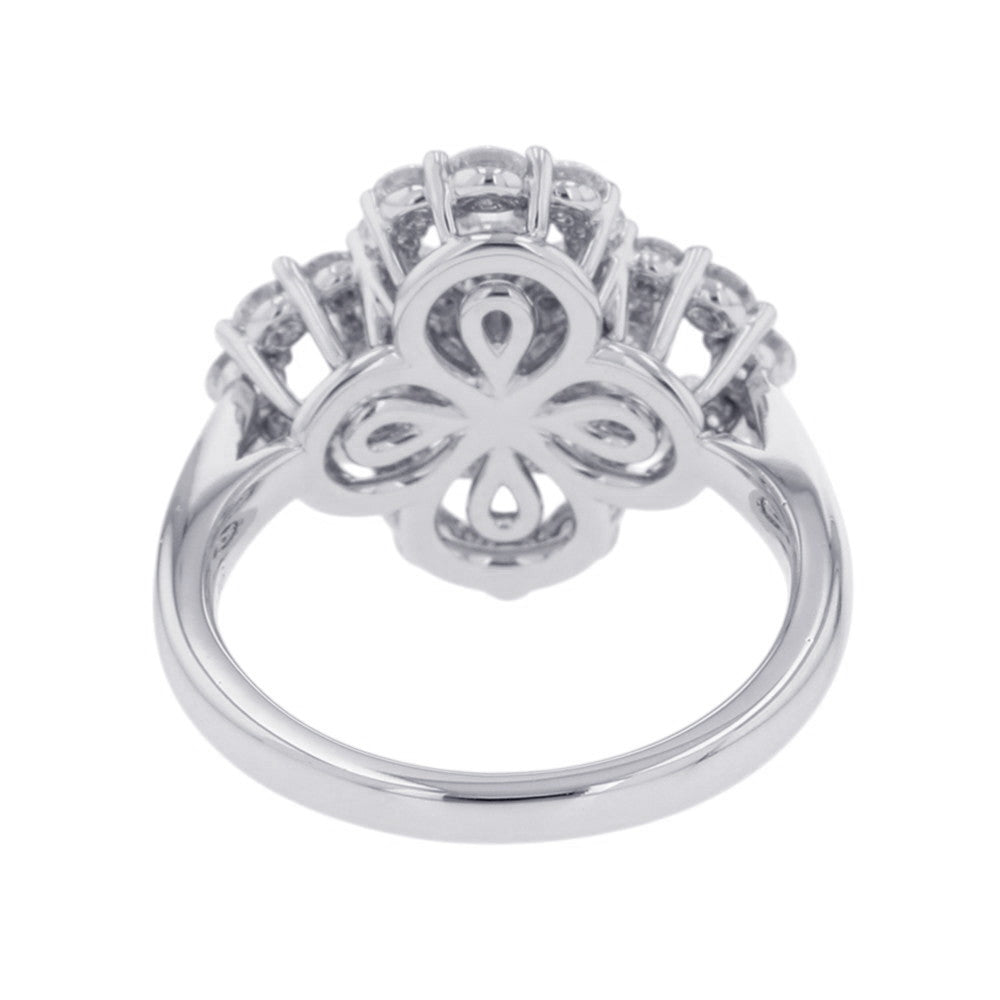 HARRY WINSTON Mini Loop, Full Motif, Ring Size Approximately 8thFRDPRP1ML4C Pt950