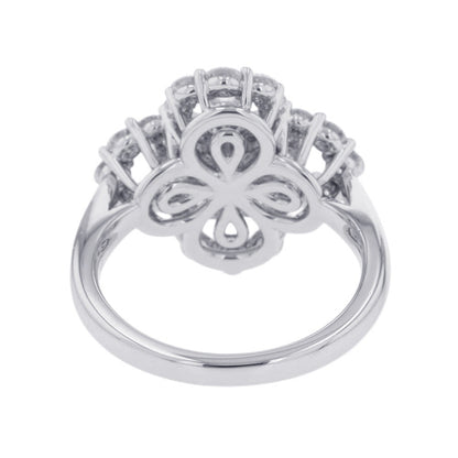 HARRY WINSTON Mini Loop, Full Motif, Ring Size Approximately 8thFRDPRP1ML4C Pt950