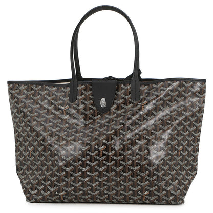 GOYARD Saint Louis BlackSTLCROPMLTY01CL01P PVC Leather Size PM