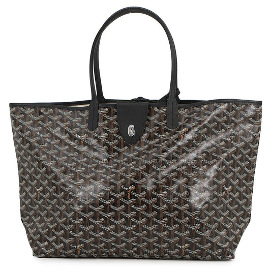 GOYARD Saint Louis BlackSTLCROPMLTY01CL01P PVC Leather Size PM