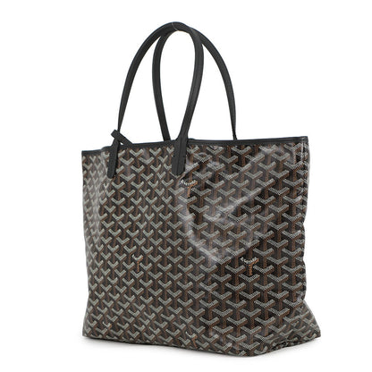 GOYARD Saint Louis BlackSTLCROPMLTY01CL01P PVC Leather Size PM