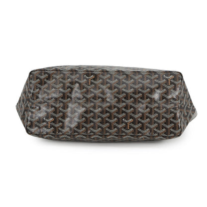 GOYARD Saint Louis BlackSTLCROPMLTY01CL01P PVC Leather Size PM