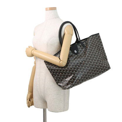 GOYARD Saint Louis BlackSTLCROPMLTY01CL01P PVC Leather Size PM