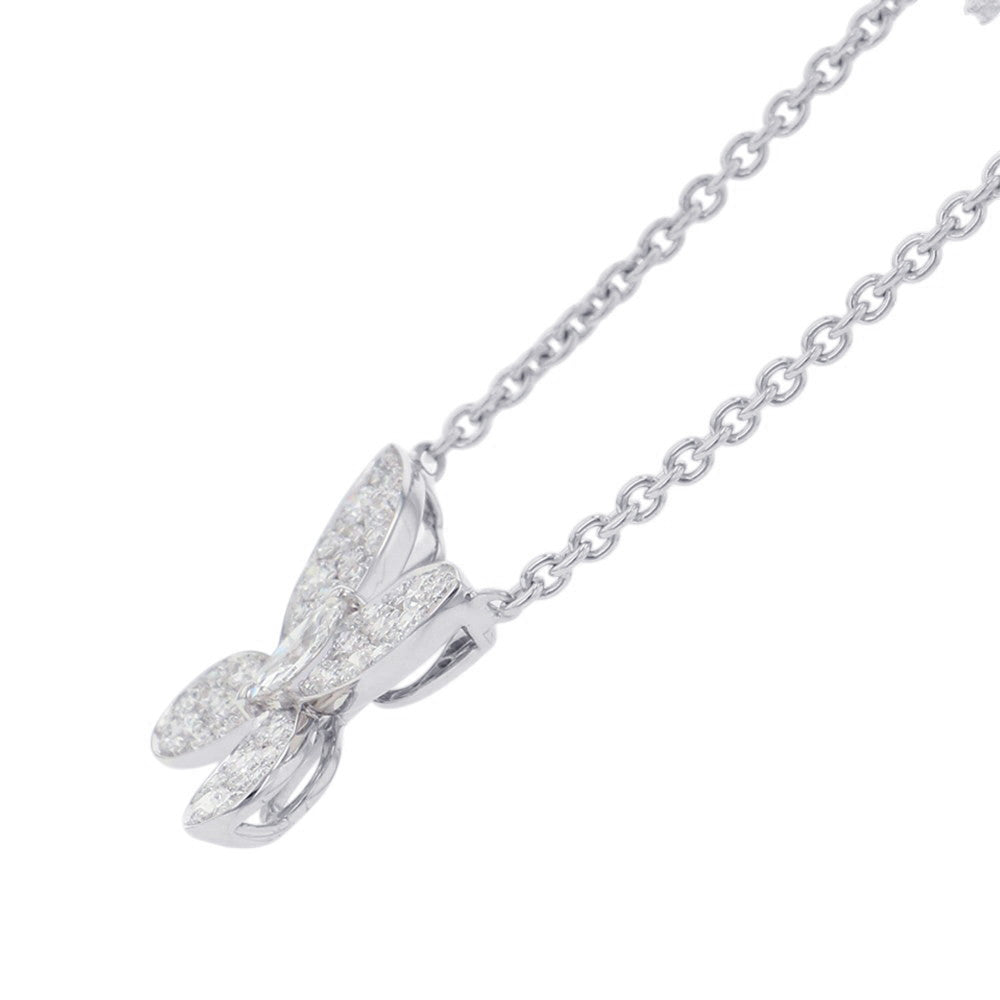 GRAFF Pave Butterfly Diamond Mini Pendant Size MiniRGP550 18K White Gold