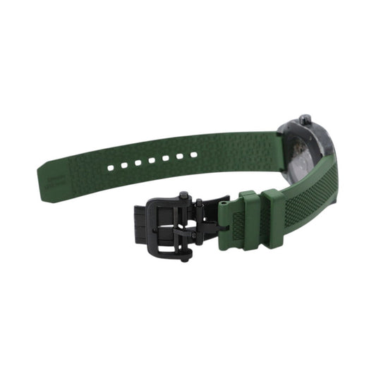 HERMES H08 H42mm×W39mm Glass fiber composite material TI Ceramic Rubber Black/Green DialSP1.746