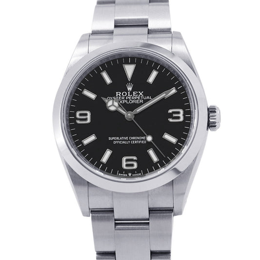 ROLEX Explorer 36 W36mm Stainless Steel Black Dial124270