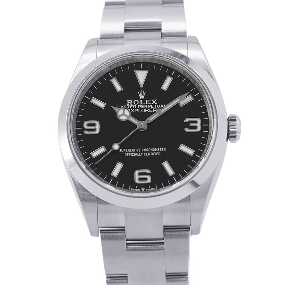 ROLEX Explorer 36 W36mm Stainless Steel Black Dial124270