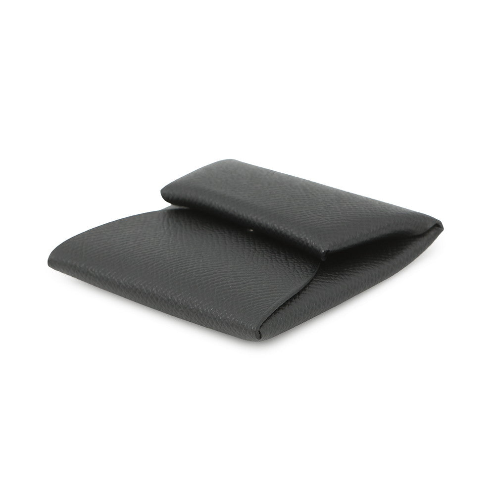 HERMES Bastia Black Epsom