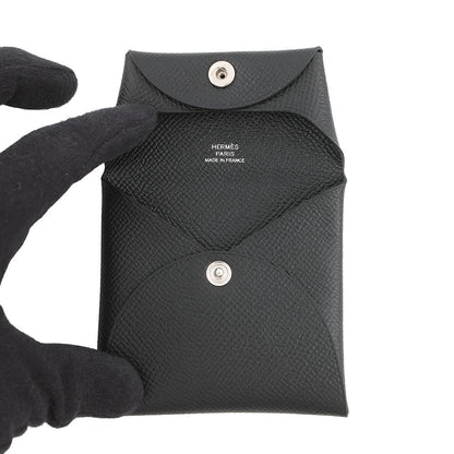 HERMES Bastia Black Epsom