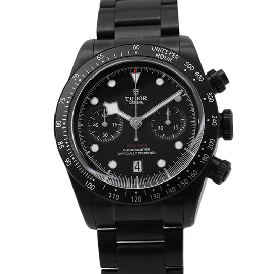 TUDOR Heritage Black Bay Chrono Dark Limited Edition (1181 pieces) W41mm Stainless Steel Black Dial79360DK