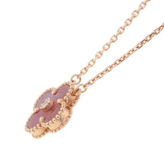 Van Cleef & Arpels Vintage Alhambra Necklace 2025 Holiday CollectionVCARPMOP00 18K Pink Gold