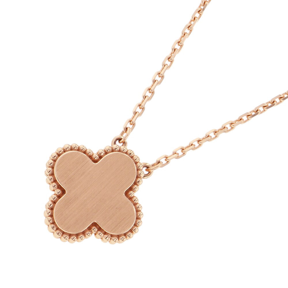 Van Cleef & Arpels Vintage Alhambra Necklace 2025 Holiday CollectionVCARPMOP00 18K Pink Gold