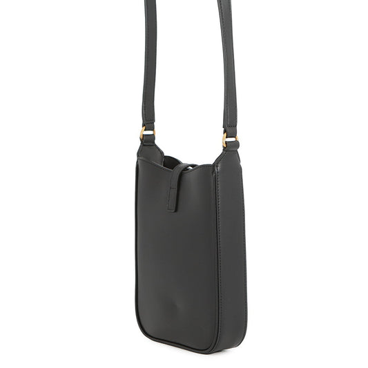 SAINT LAURENT PARIS LE 5 A 7 Mini Vertical Shoulder Bag Black7352142R20W1000 Leather Size Mini