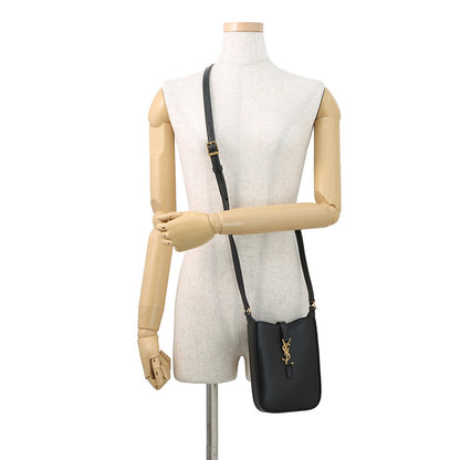 SAINT LAURENT PARIS LE 5 A 7 Mini Vertical Shoulder Bag Black7352142R20W1000 Leather Size Mini